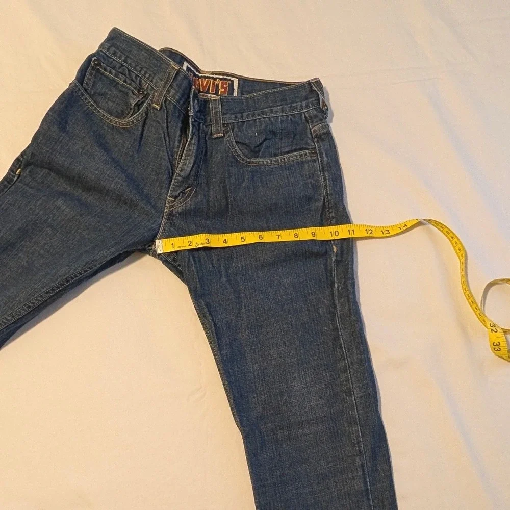 Levis 511 Skinny Jeans Mens 31x30 Dark Wash Blue Denim 100% Cotton